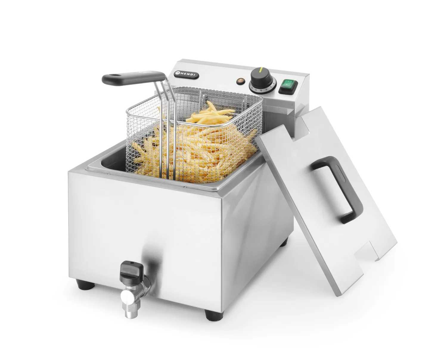 Vorteile der HENDI Profi Line Fritteuse mit Ablasshahn, 8L 