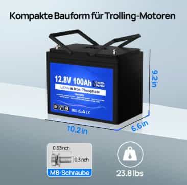 Vorteile 12V LiFePO4 Akku