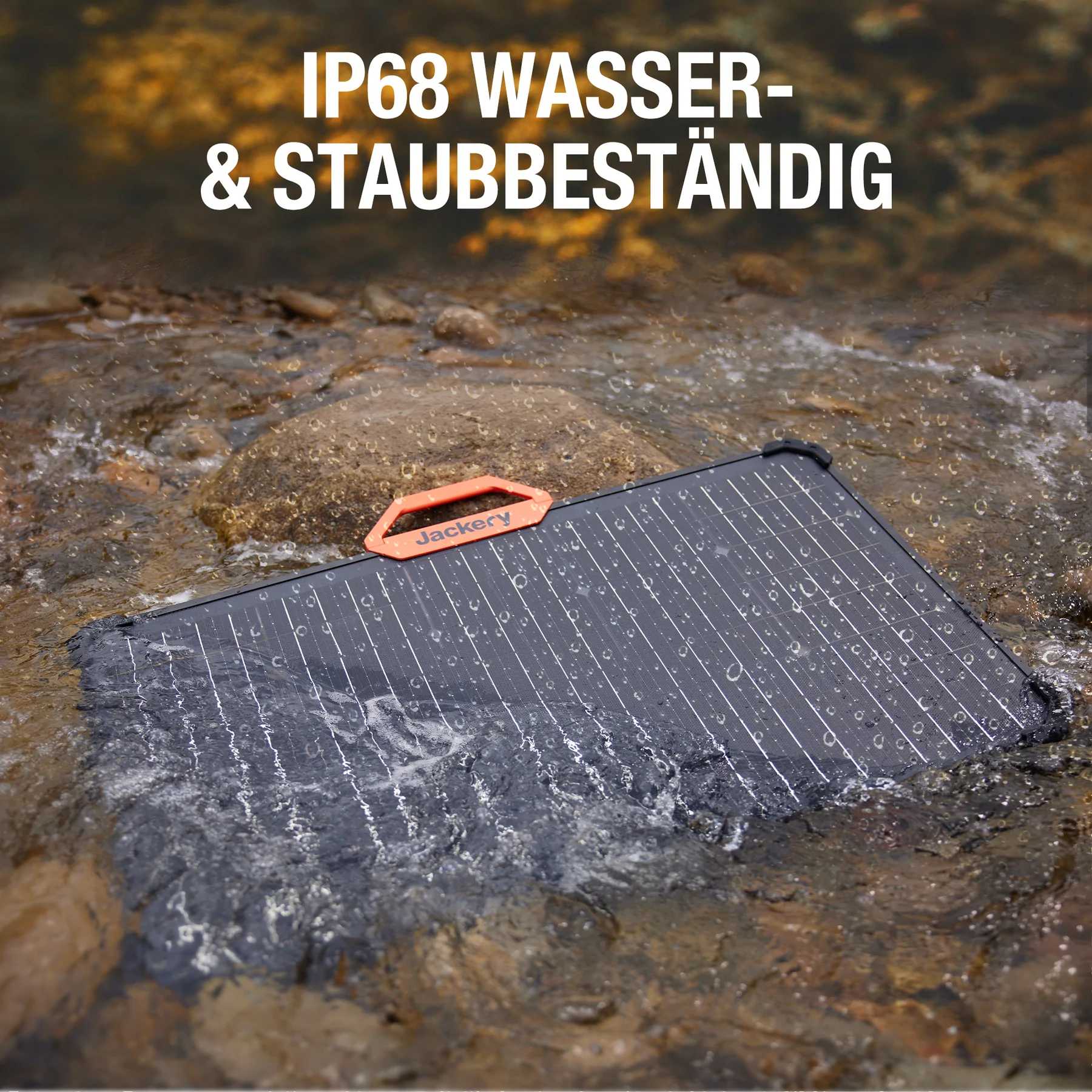 <p>Vorteile der Jackery 80W Solarpanel SolarSaga </p>