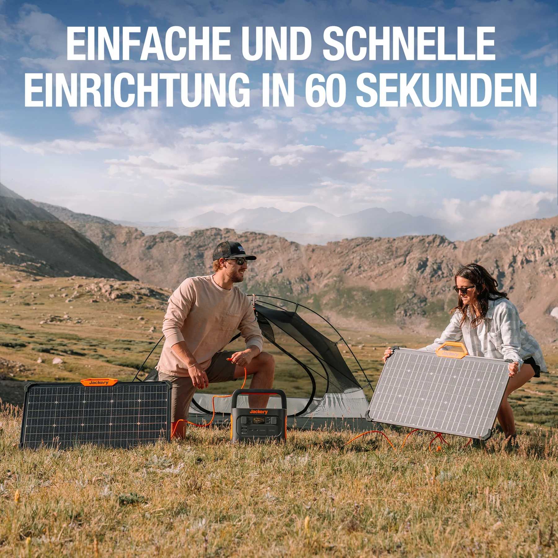 Jackery 80W Solarpanel Faltbar