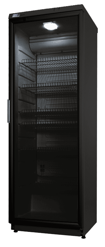 KBS Glastürkühlschrank CD 350 schwarz