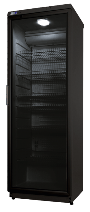 KBS Glastürkühlschrank CD 350 schwarz