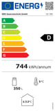 KBS Glastürkühlschrank CD 350 weiß - image 9