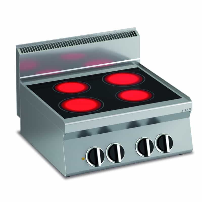 KBS Power 650 Glaskeramik Elektro-Kochfläche 4 Kochstellen