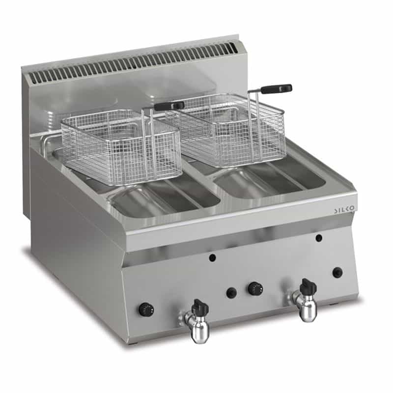 KBS Power 650 Gas Fritteuse 2 x 8L