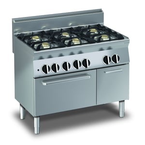 KBS Power 650 Gas-Herd 6 Brenner und Gasofen