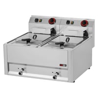 REDFOX Elektro-Fritteuse 2x 8L