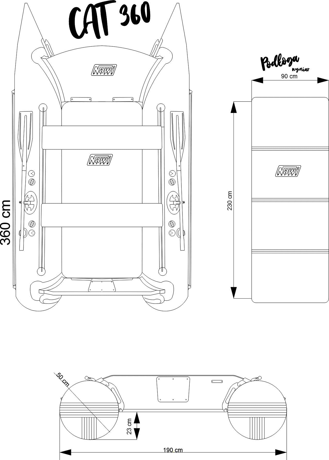 Nawi Katamaran 360