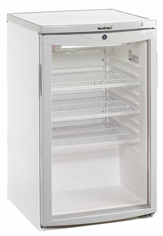 Vorteile des NordCap Glastürkühlschrank KU 145 G