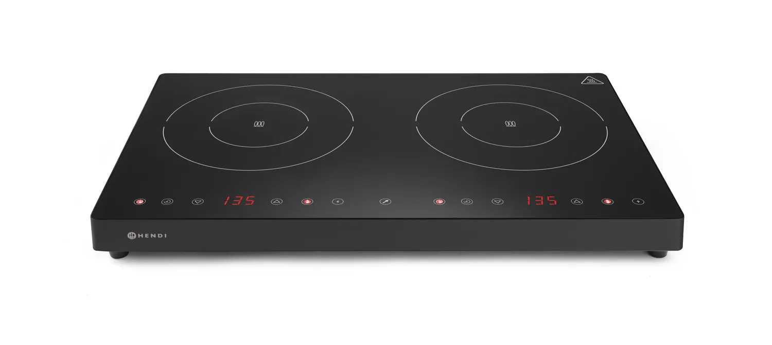 HENDI Induktionskocher doppelt Kitchen Line