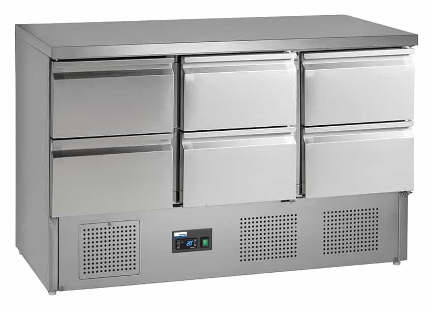 Vorteile des NordCap COOL-LINE Universalkühltisch KT 13 6Z