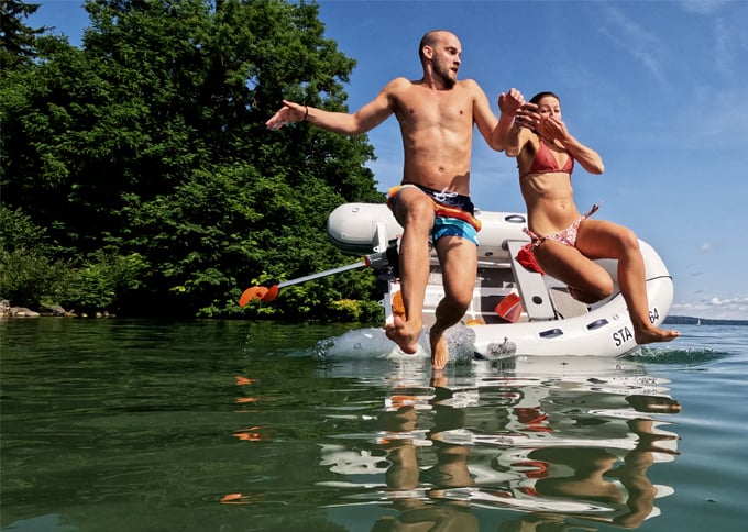 Torqeedo Travel XP - Sicherheit auf dem Wasser