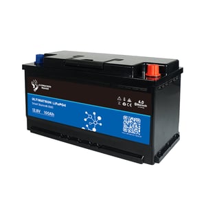 Ultimatron 12 V 100 Ah Untersitz-Batterie