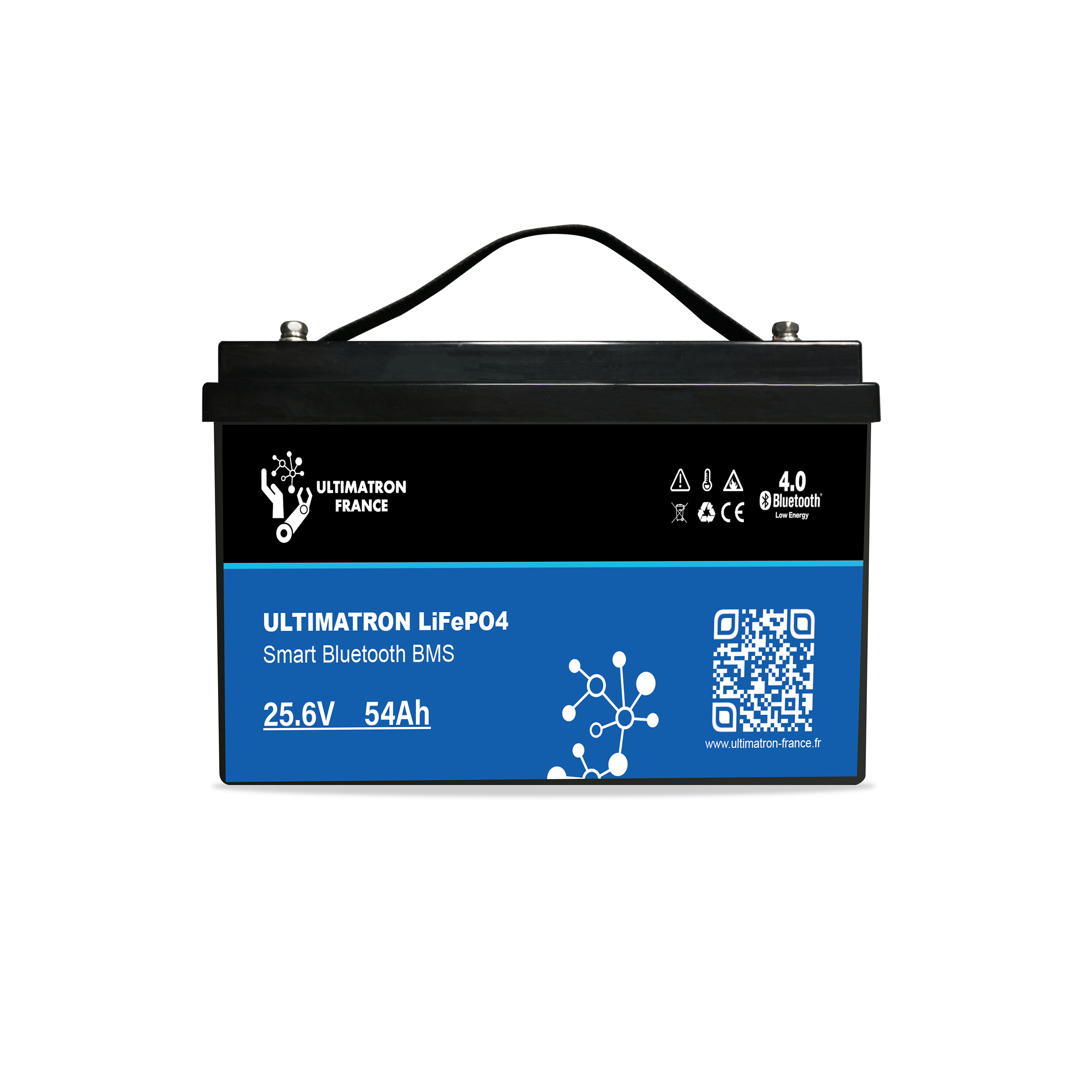 Ultimatron Lithium Batterie - 24 V 50 Ah mit Bluetooth