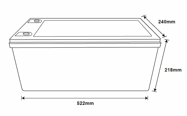 48 V 100 Ah - Teknik