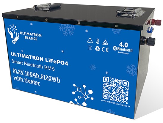 Ultimatron Lithium Batterie - 48 V 100 Ah mit Bluetooth