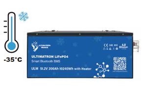 Ultimatron Lithium Batterie - 48 V 200 Ah mit Bluetooth