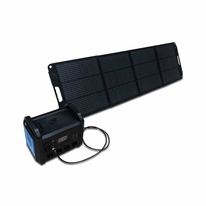 Connexion du Panneau solaire flexible 60 W 
