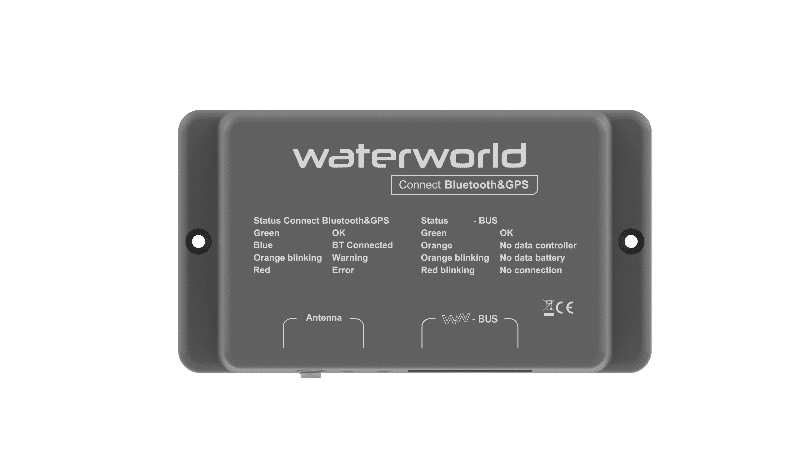 WaterWorld Connect Bluetooth und GPS