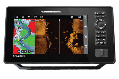 Humminbird XPLORE 9 CMSI+ mit Geber