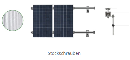 Wellblechdächer und Photovoltaik-Module