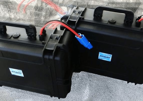 Safe Torqeedo lithium battery