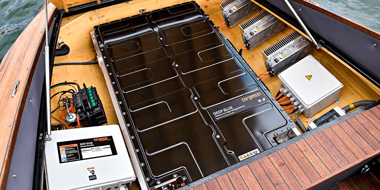 Informationen zur Batteriebank von Torqeedo