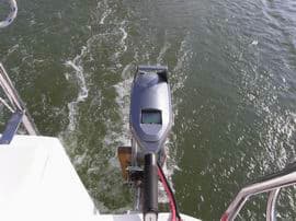 Comfort of the 4.5 kW Karvin E-outboard motor