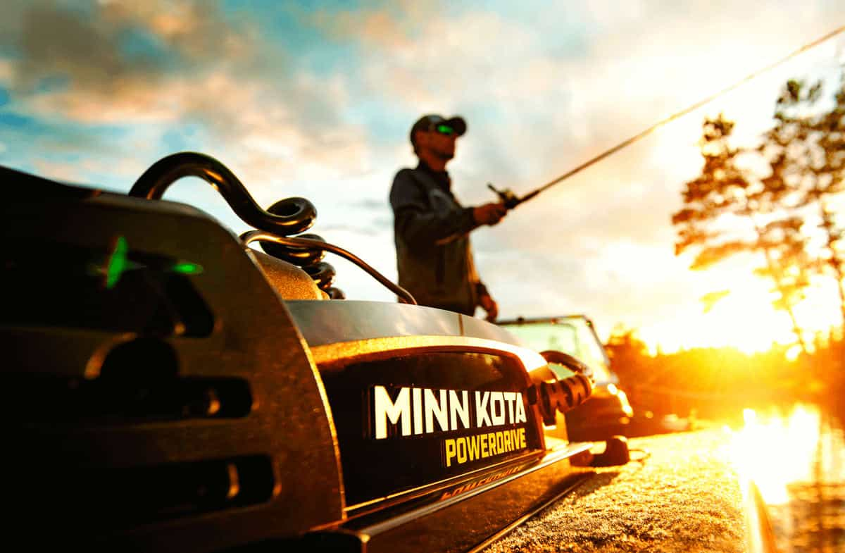 Anwendung vom Minn Kota Riptide Transom 40 SC