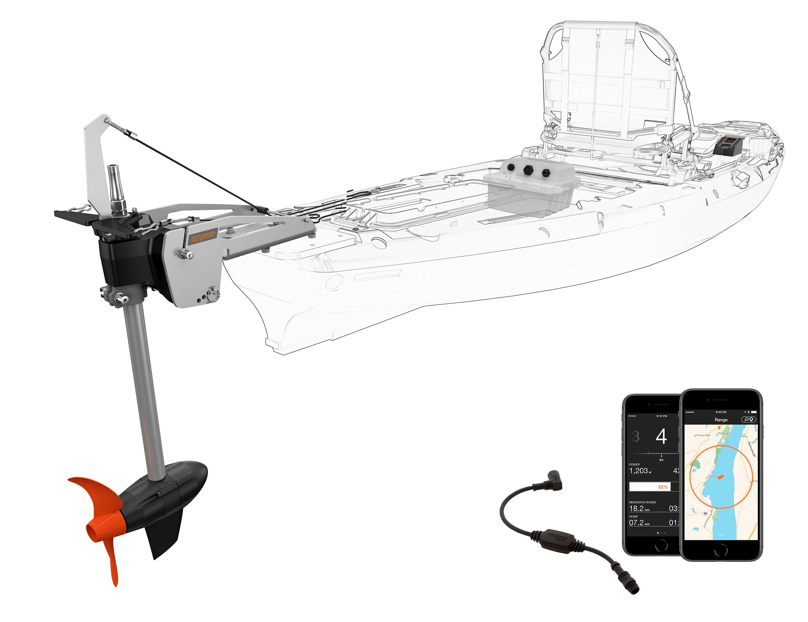 Torqeedo Kayak Motor - Technische Besonderheiten