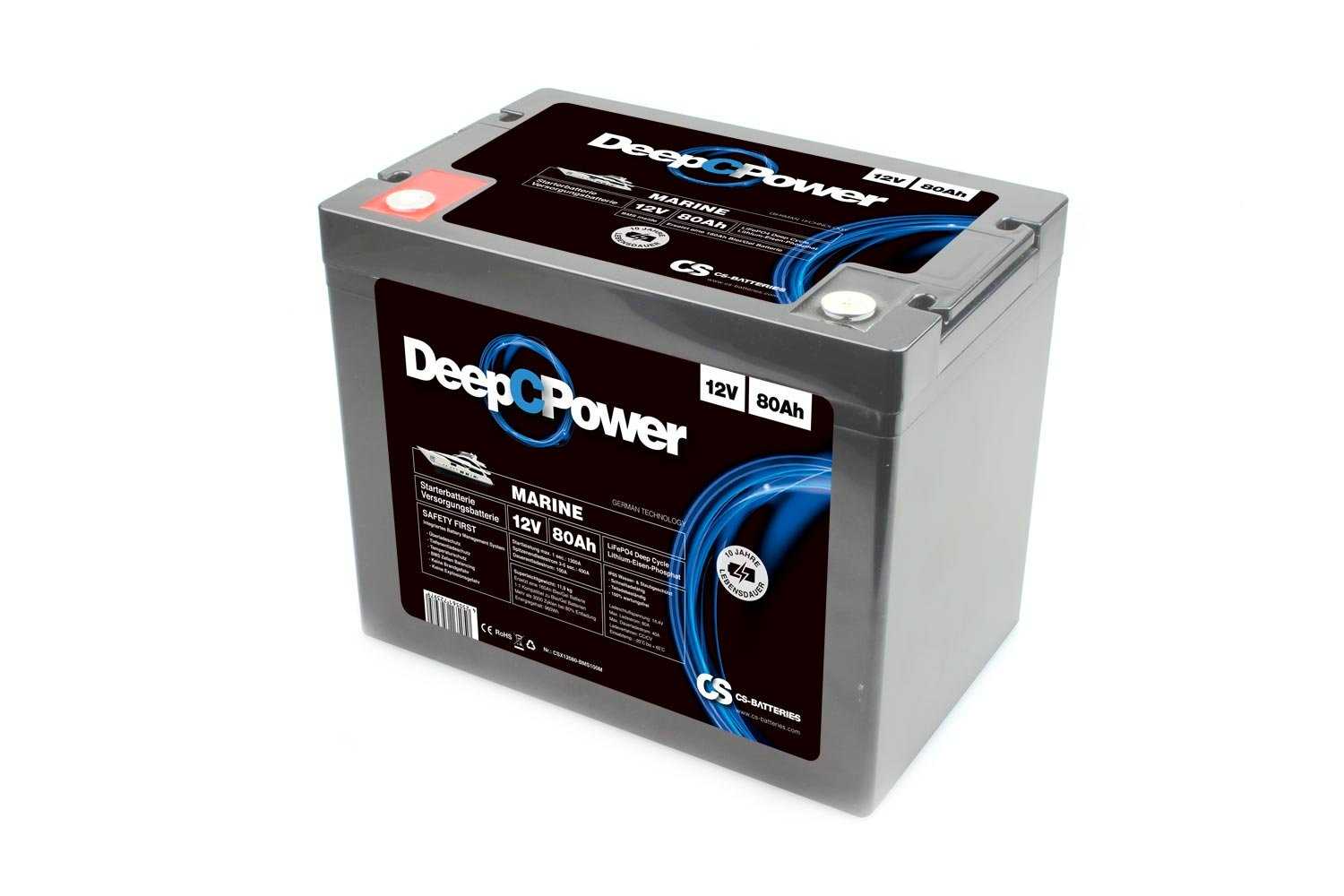 CS-Batteries 12 V 80 Ah