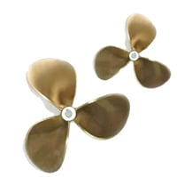 Brass propeller 11-12"