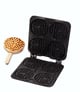 Neumärker Waffel-Bärchen am Stiel Wechselplatten für Thermocook® - image 1