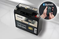 Batteria da pesca Forster 12 V 20 Ah con Bluetooth