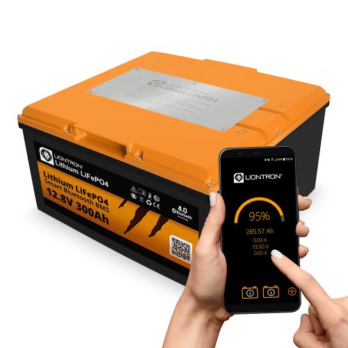 LIONTRON LiFePO4 12,8V 300Ah Wohnmobil-Untersitz-Batterie
