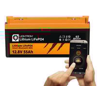 LIONTRON 12.8V 55Ah Bluetooth