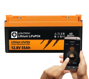 LIONTRON LiFePO4 12.8V 55Ah LX with Bluetooth