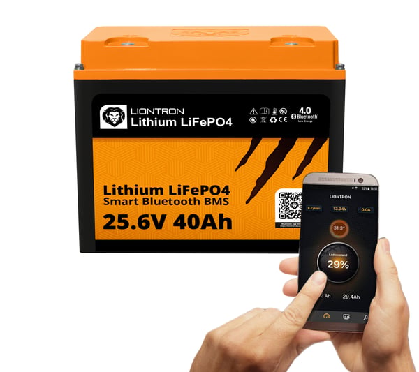 Batterie Lithium LIONTRON LX 12V 40Ah pour Camping-car