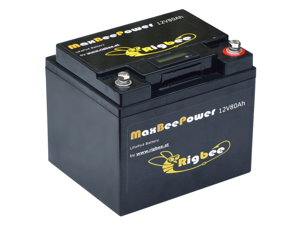 Rigbee battery 12 V 80 Ah