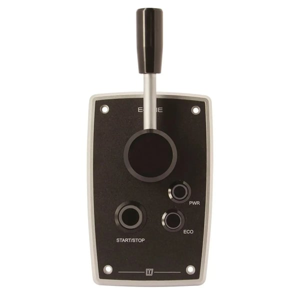 VETUS Lateral control lever and VCAN control panel