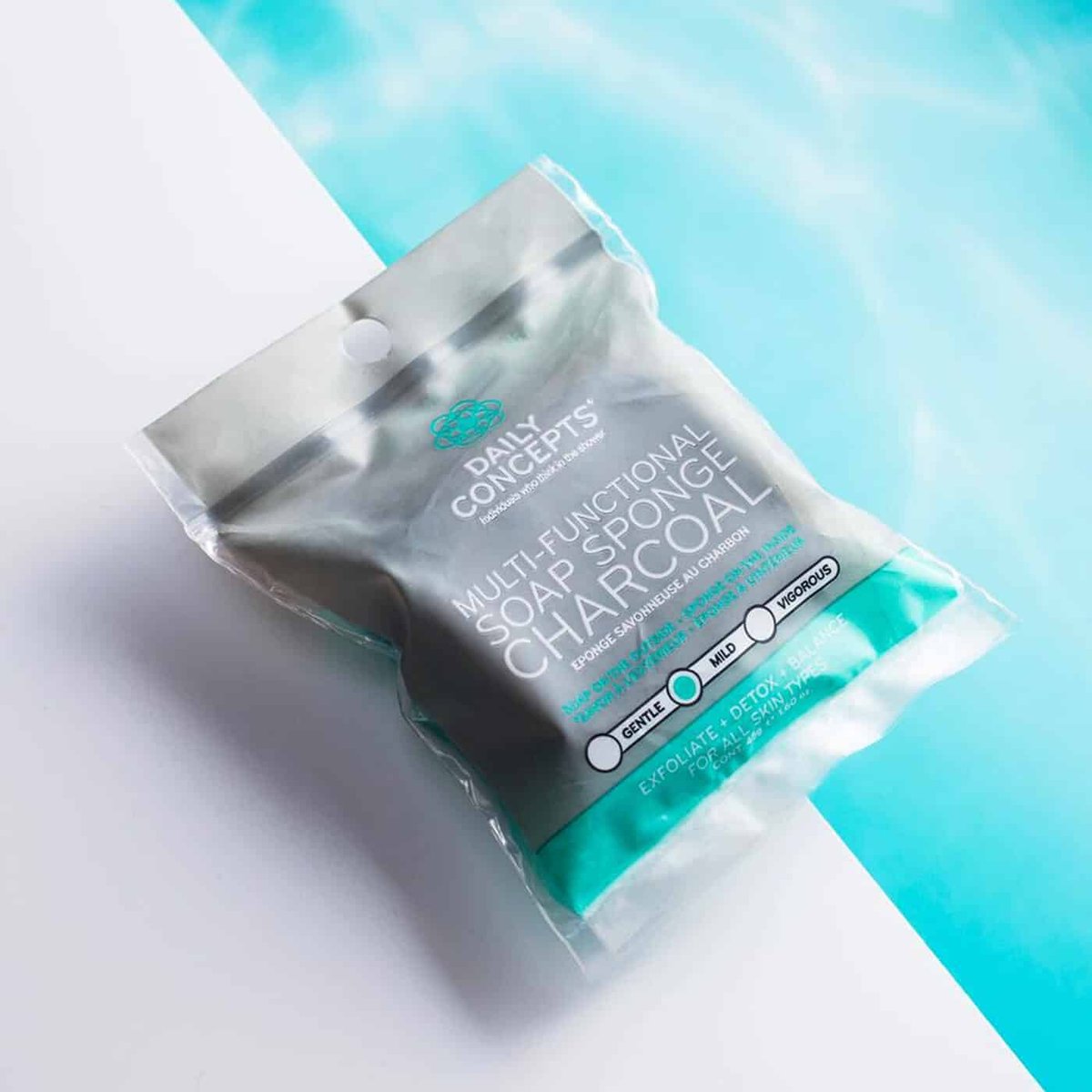 Daily Concepts Daily Multifunctional Charcoal Soap Sponge