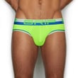 3613P-320 Grip Mesh Green Brief-1