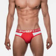 Red Ribbed Brief 12043.3