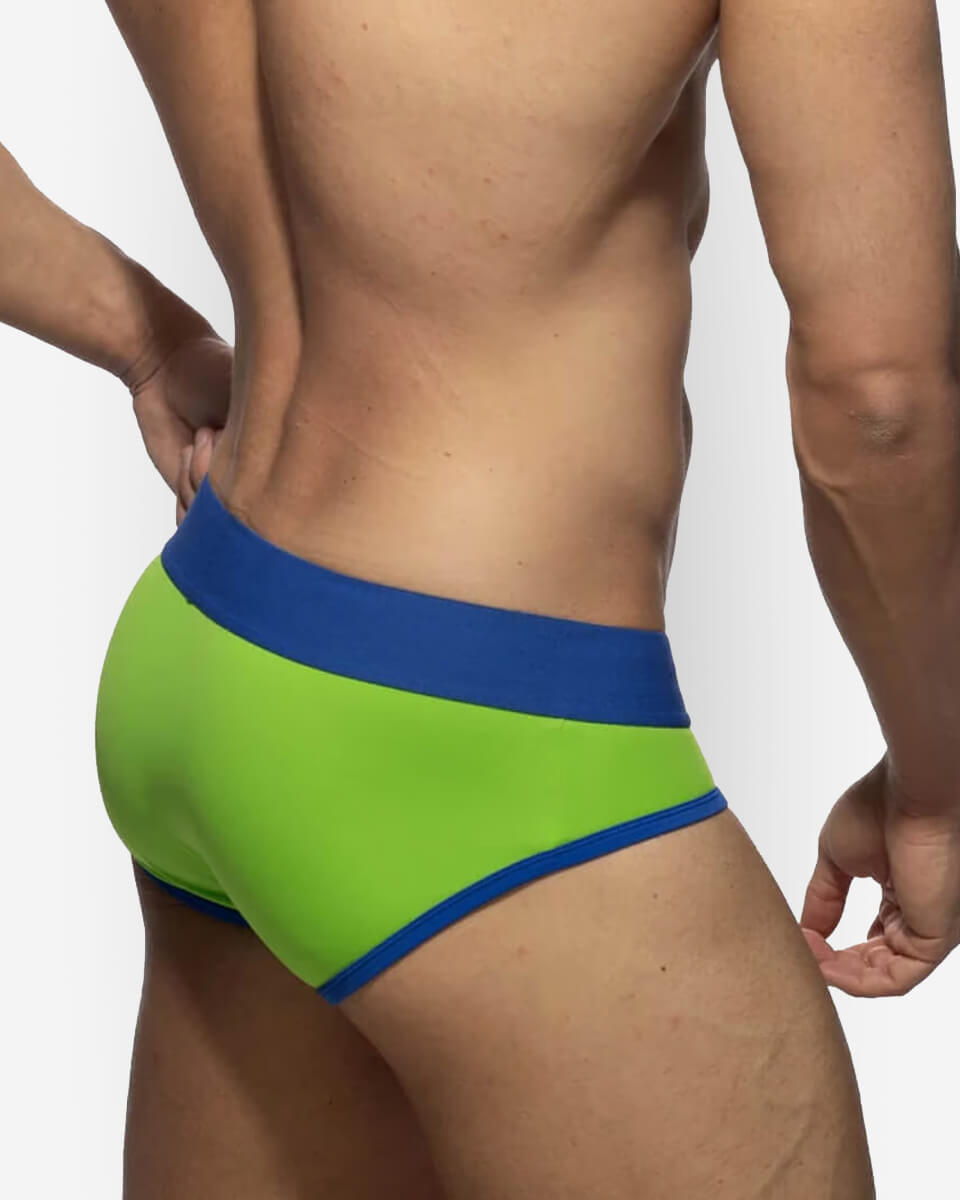ADDICTED Pistachio Swimderwear Brief