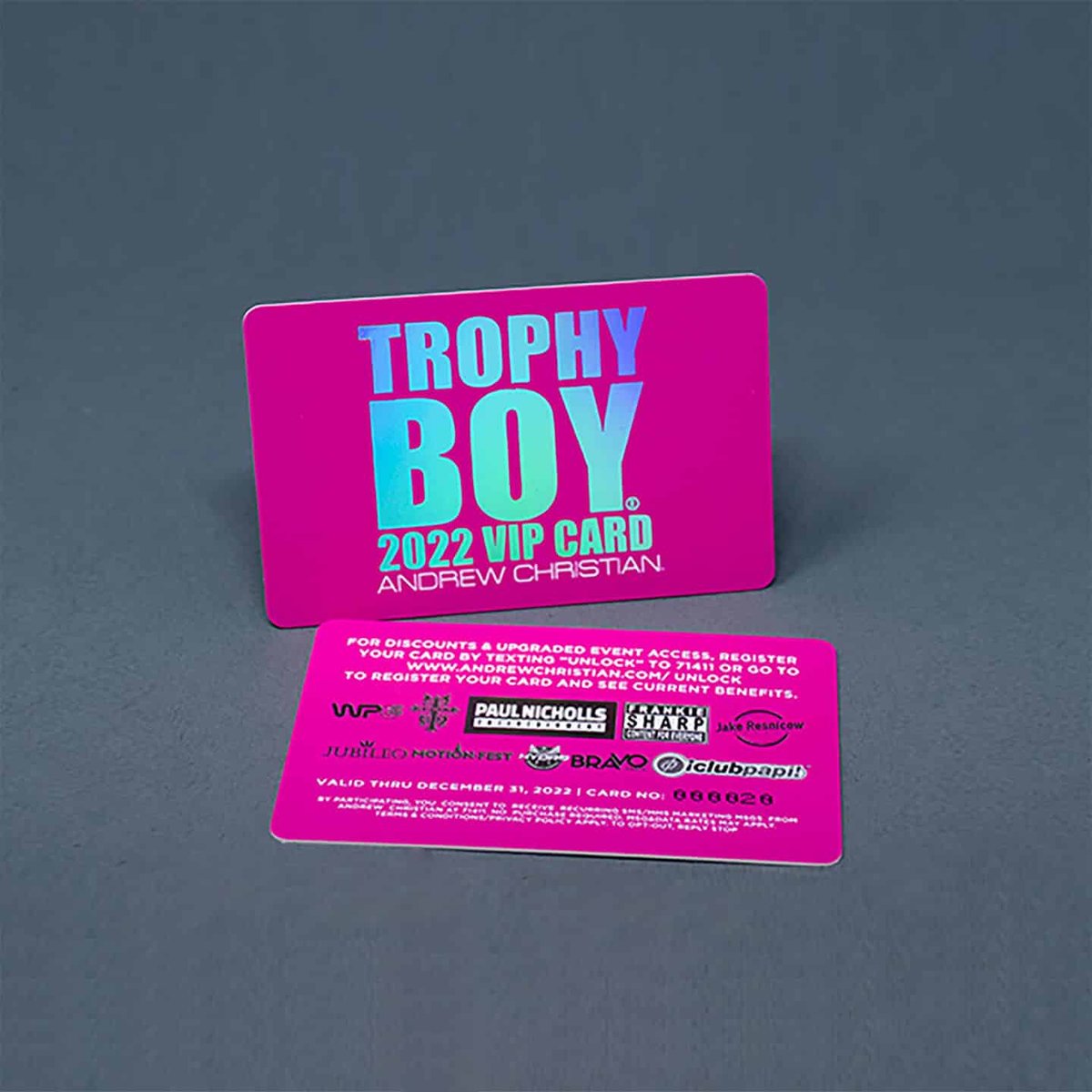3x Undies Upgrade + Trophy Boy VIP Card - Image 2