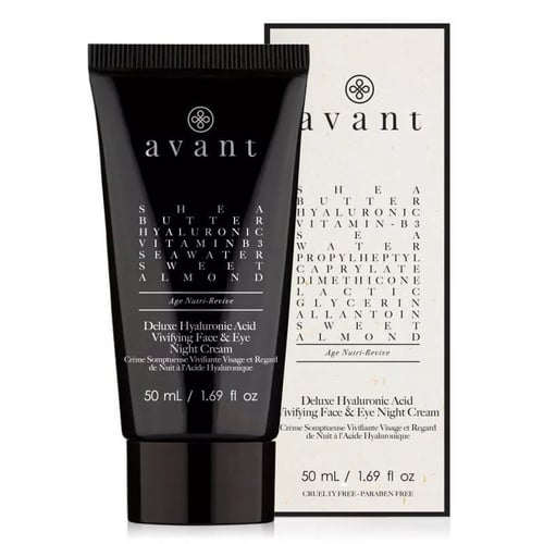 Avant Hyaluronic Acid Face & Eye Night Cream
