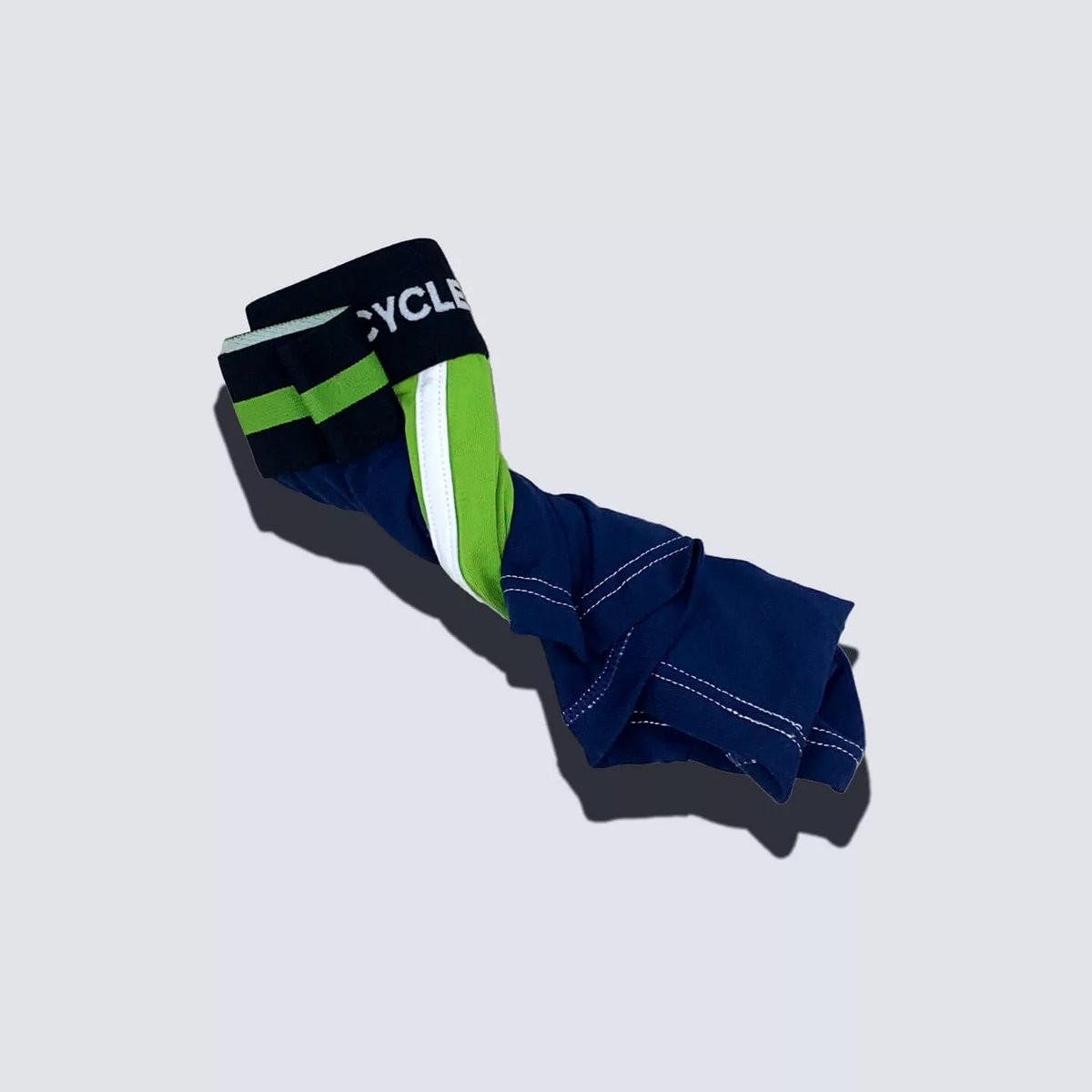 Upcycled Blue Green Boxer