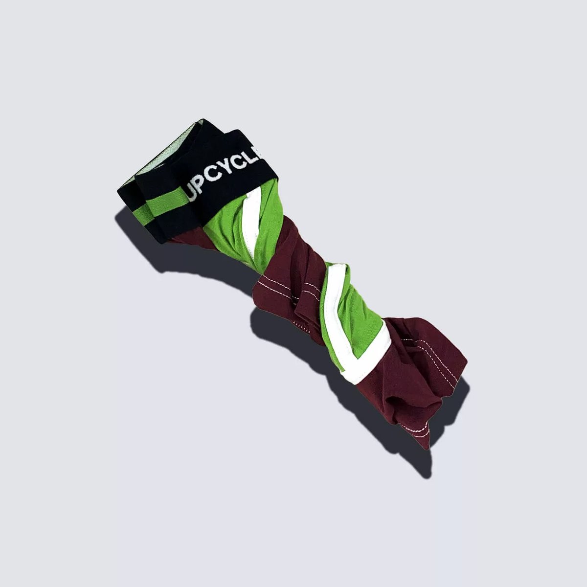 Upcycled Maroon Green Boxer