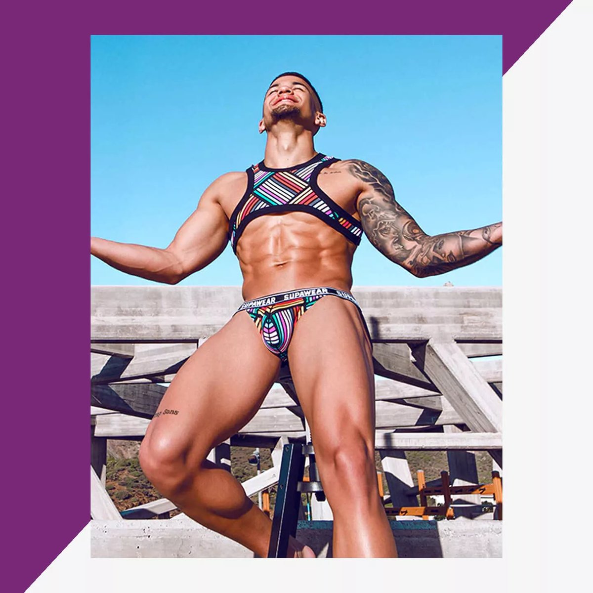 Supawear Pride Jock U9070PRB - Image 4