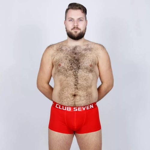 Club Seven Red Boxer